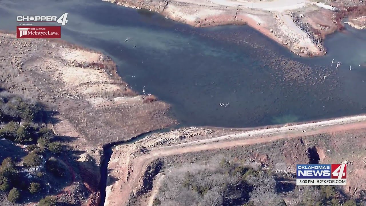 Where's the water in Lake Watonga YouTube