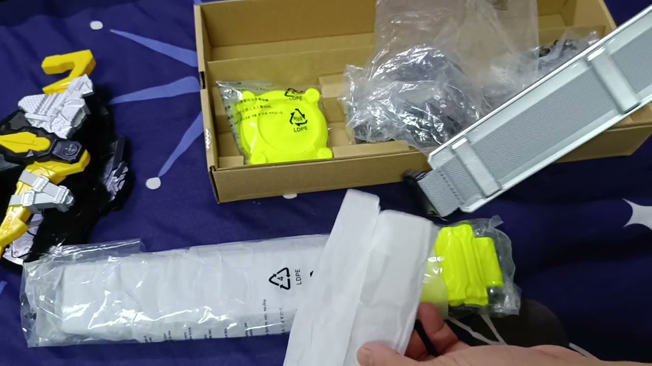 เช็คของ-แพ็คส่ง DX High Spec Belt Zero One + DX Seken Sword Driver + DX Force Riser