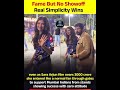 Fame But No Showoff Real Simplicity Wins.even as Sara Arjun film nears 3k crore#ytshorts #viral