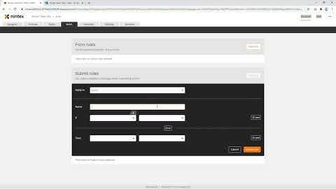 How can I make an action list in a repeating section and make the action mandatory?
