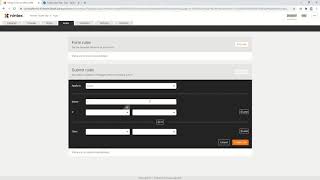 How can I make an action list in a repeating section and make the action mandatory?