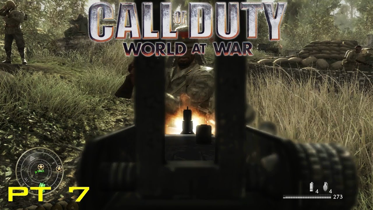 COD WAW Campaign Mission 7 Relentless - YouTube