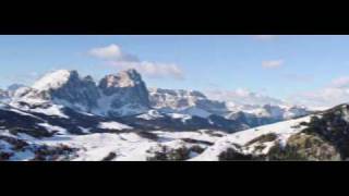 Meteor hits mountains