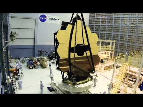 Time-lapse: James Webb Space Telescope Mirror Rollover