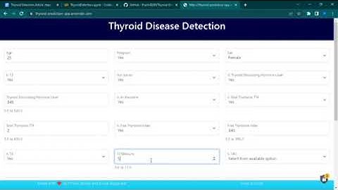 Thyroid Disease Predictior