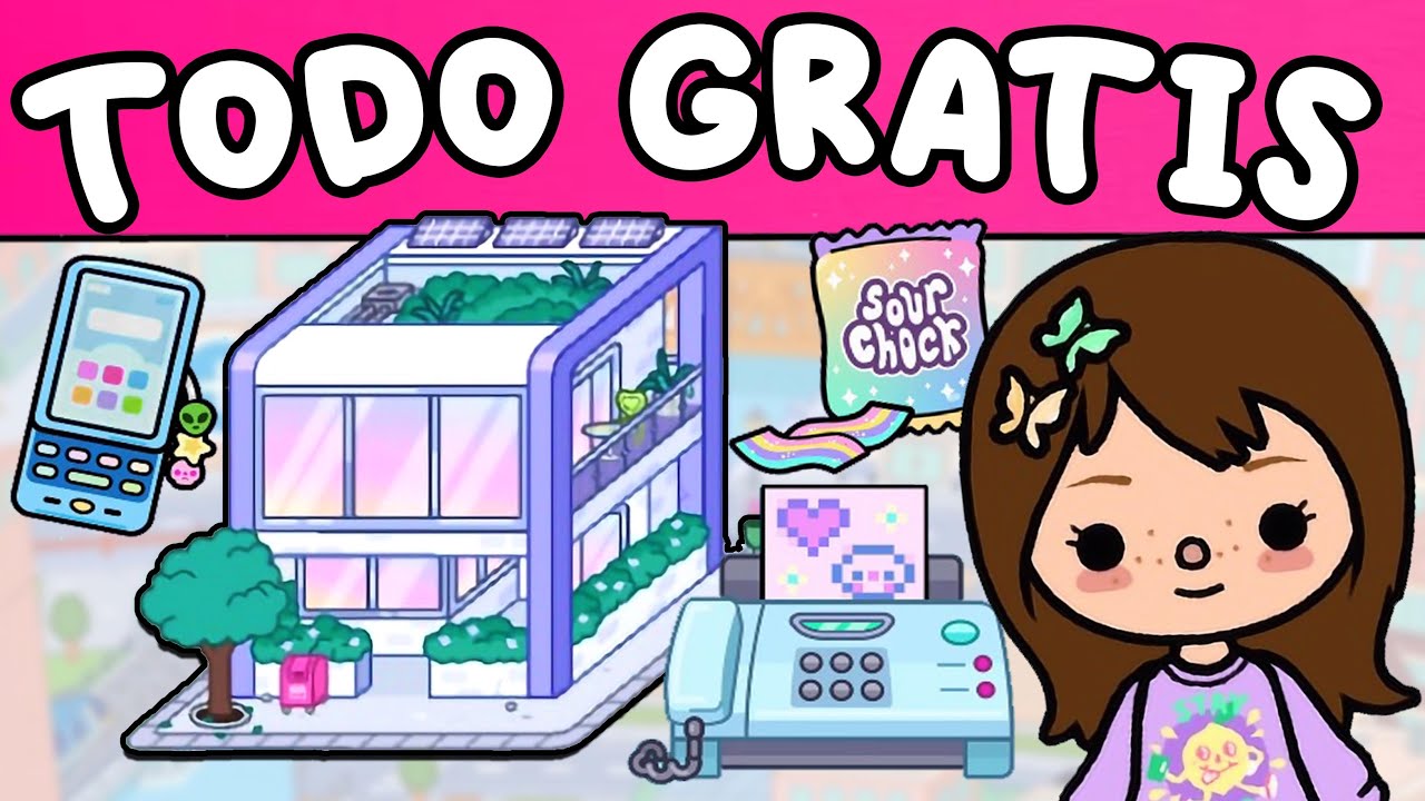 COMO TENER TODO GRATIS EN TOCA LIFE WORLD | TOCA BOCA - YouTube