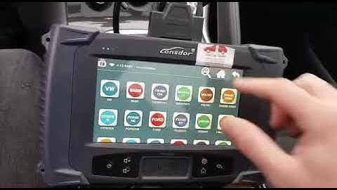 Peugeot 3008 pin code reading and key programming