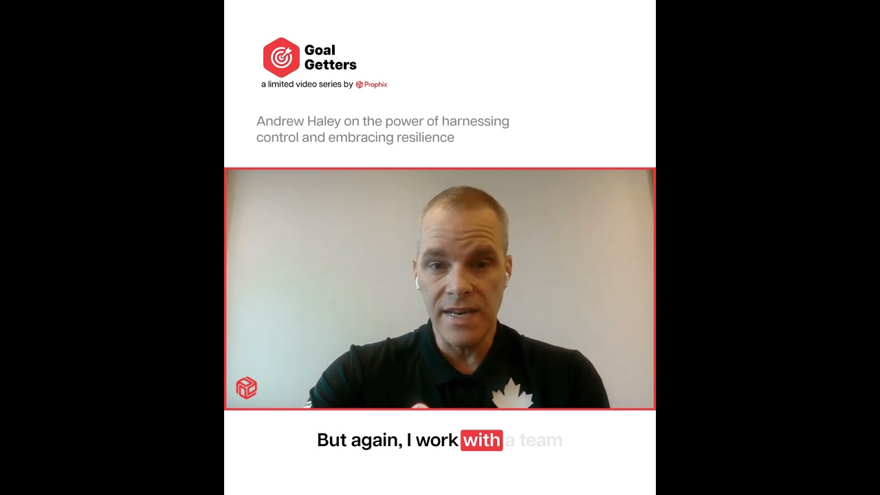 Andrew Haley on the power of harnessing control and embracing resilience