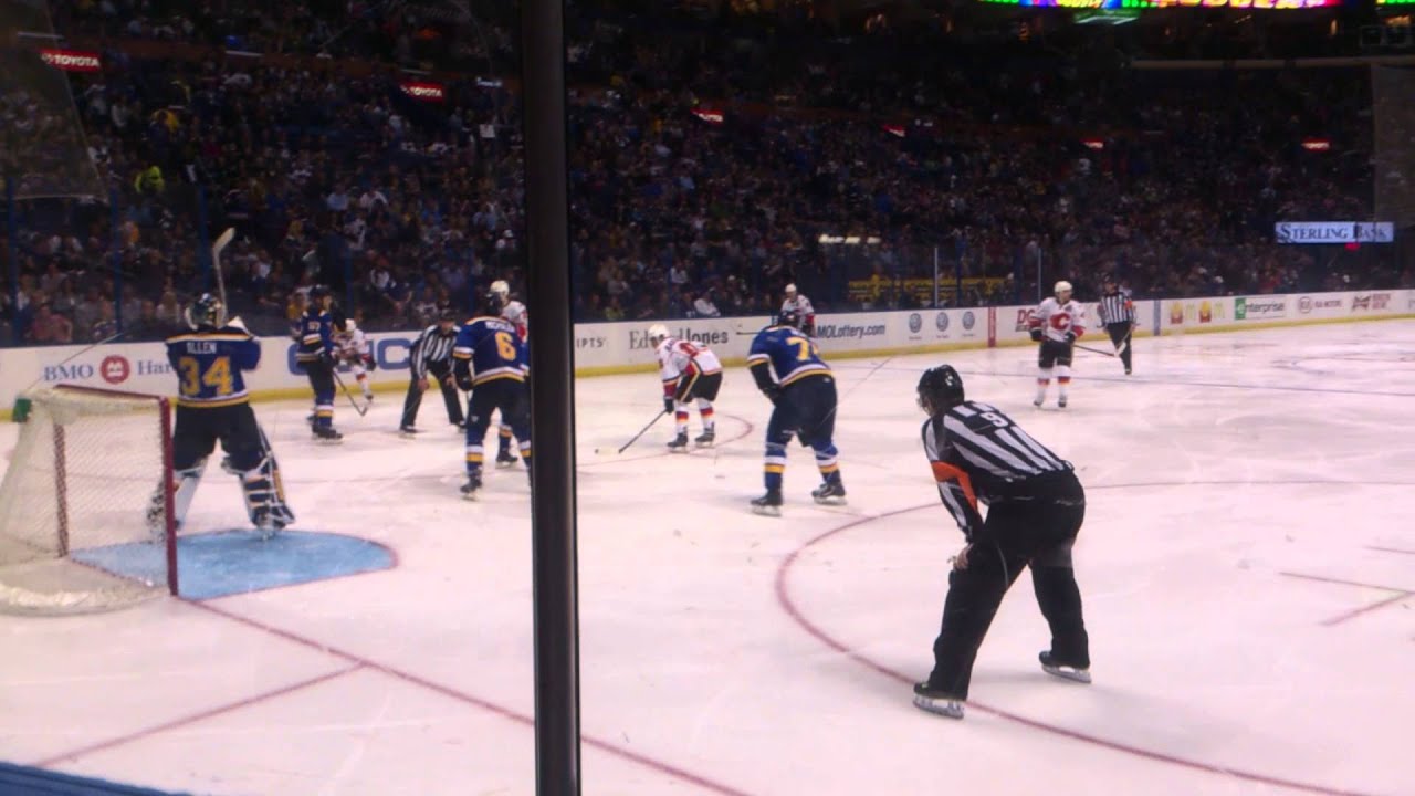 Rinkside Club 105, Row C, Arizona Coyotes at St. Louis Blues