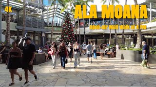 4K Christmas Walk at the World’s Largest Open-Air Mall 🎄 [EP. 36] | Ala Moana Center, Honolulu