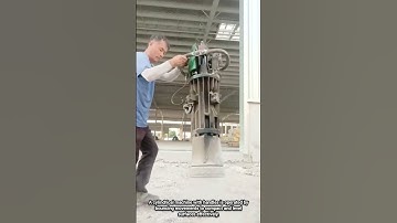 Handheld Cylindrical Compaction Machine for Ground Leveling and Soil Stabilization