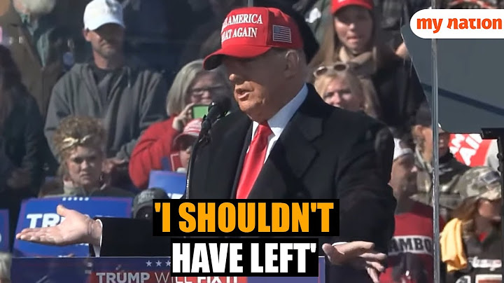 'I Shouldn't Have Left' White House: Trump Reflects on 2020 Election Loss
