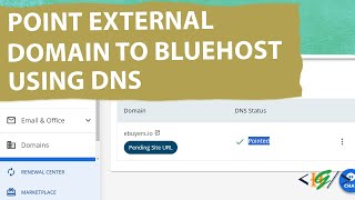 How to Point External Domain in Bluehost | Connect Domain | New Hosting Layout