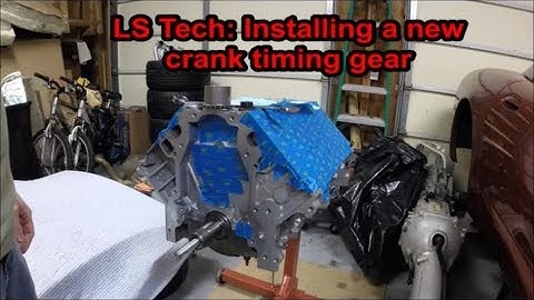 LS Tech: Installing the Crankshaft Timing Gear
