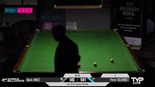 Mark Hirst vs Peter Gilchrist | Quarter Finals | British Open 2021 | World Billiards
