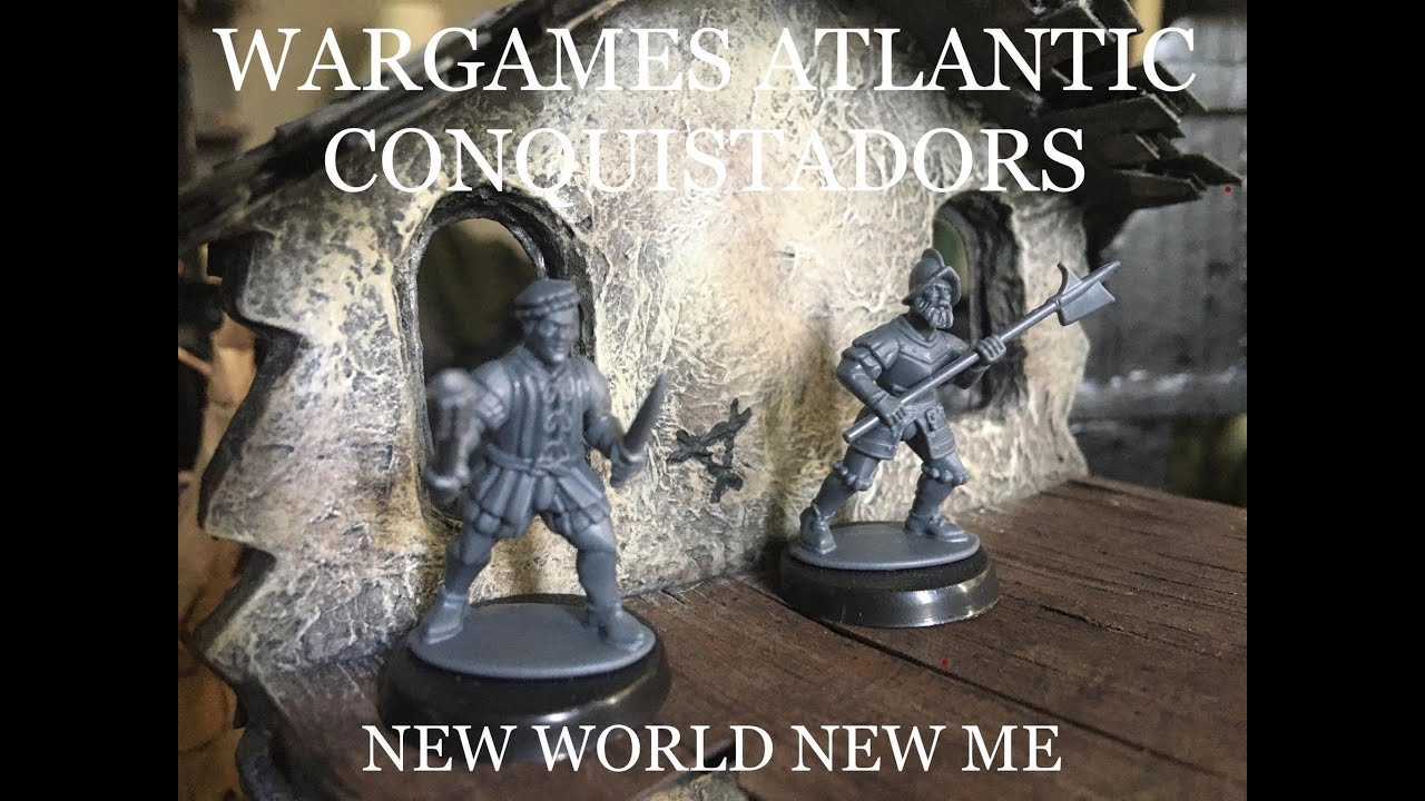 Mini Review - Wargames Atlantic Conquistadors - From the Old World to the New - Perfect for Mordheim