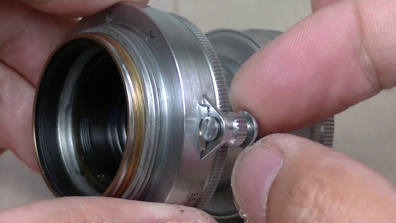 あまり癖もなく扱いやすいレンズ♪ Summitar（ズミタール）50mmF2 分解