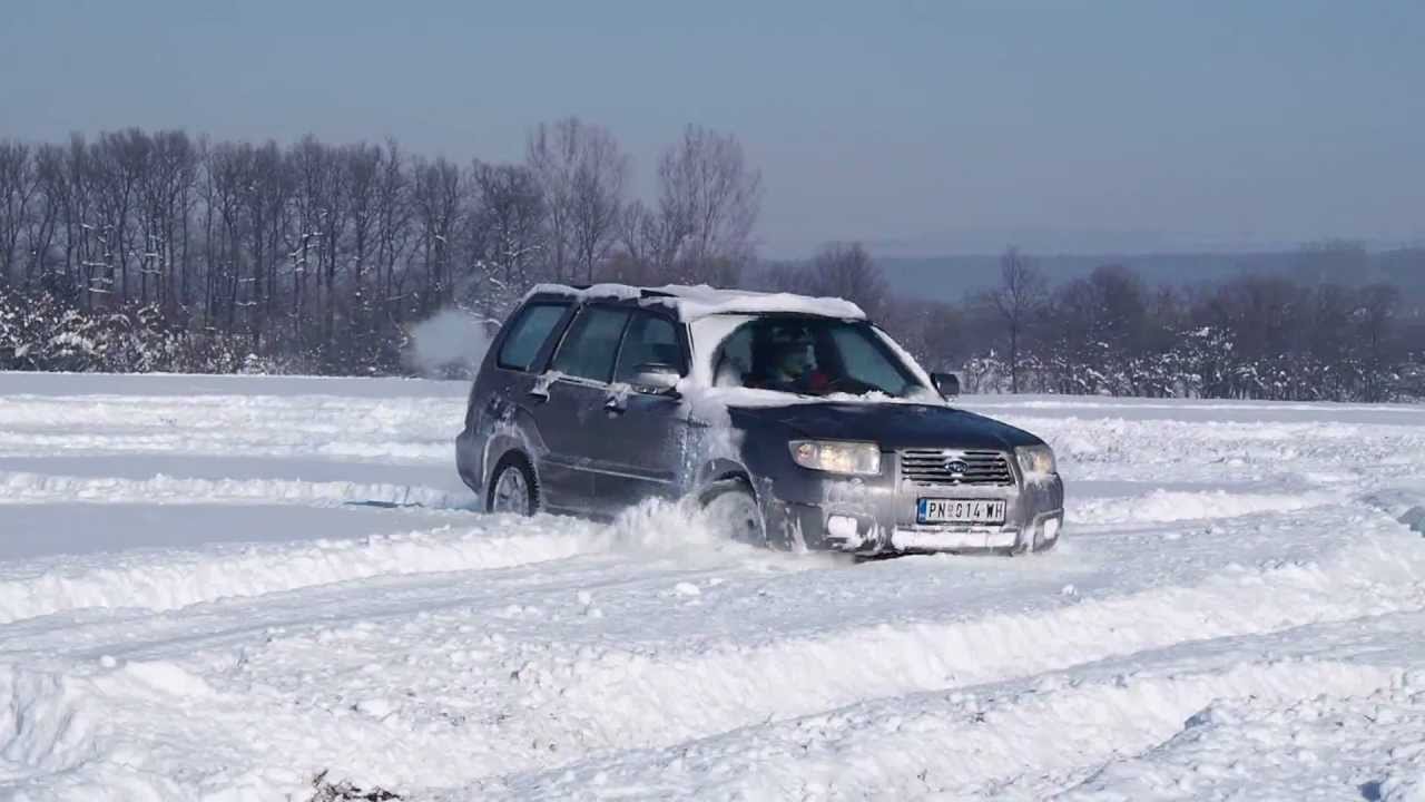Subaru Forester AWD snow dance ) 5 YouTube