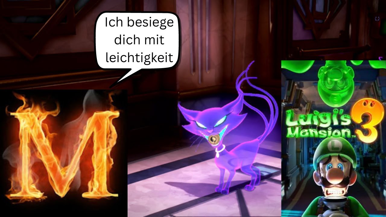 Luigi's Mansion 3 Katze Etage 13 Wie man am besten die Katze aus Luigi's Mansion 3 besiegt German - YouTube