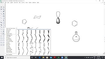 ChemDraw Tutorial Part-2 : Kadi Sarva Vishwavidyalaya