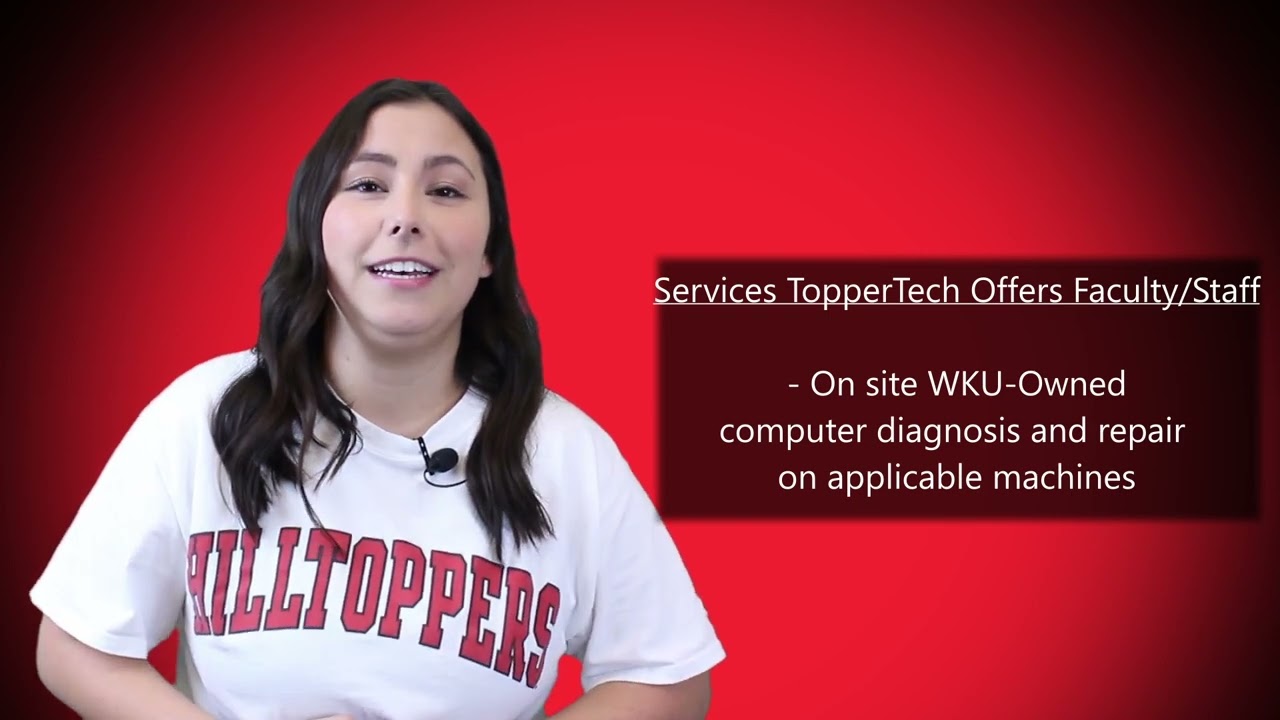 WKU TopperTech Information for Faculty and Staff Video Preview