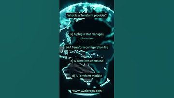 What is a Terraform provider?