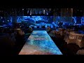 Holographic projection for dining room