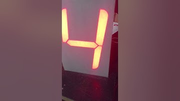 7 segments display using Pixel Led WS2812B