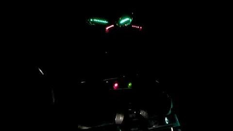 x-525 Multiwii Aio Pro v1.0 Position Hold Test at one night