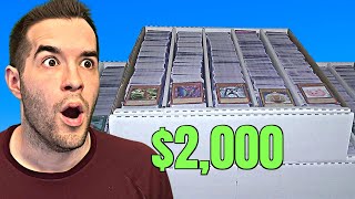 How I FOUND $2,000 In Bulk Yugioh Cards