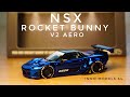 イノモデル INNO models 64     NSX ROCKET BUNNY V2 AERO 1/64 diecast car ミニカー コレクション