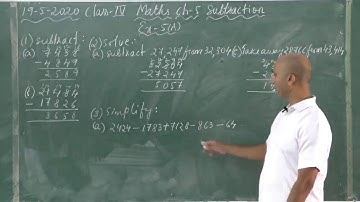 1.1 | 19-05-2020 | Class : V |Mathematics