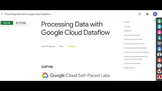 Processing Data with Google Cloud Dataflow | #LearntoEarnCloudChallenge Data+ | Step by Step Guide |