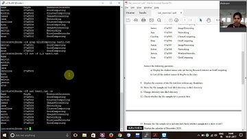 UNIX AND LINUX LAB EXPERIMENT 1