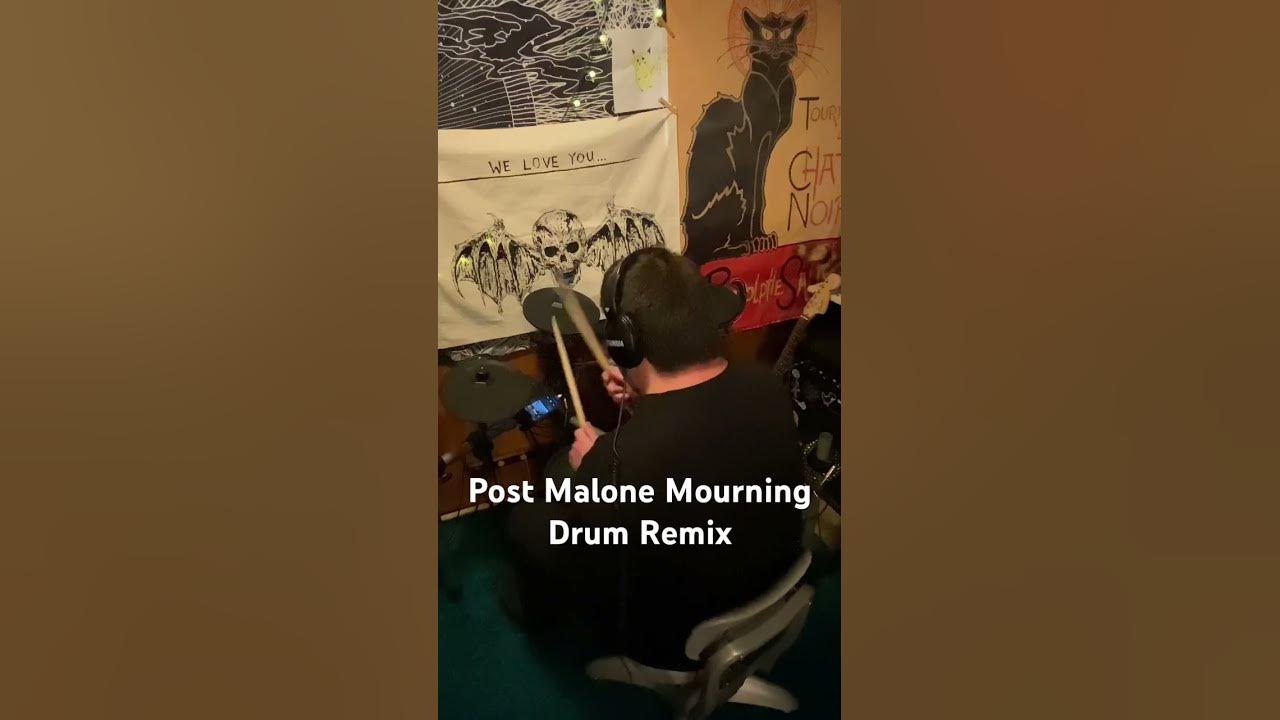 Post Malone Mourning Drum Cover #drum #postmalone #music #avengedsevenfold