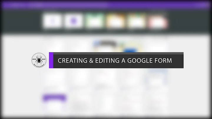 Creating & Editing A Google Form -  MarywoodU Web Development Tutorial