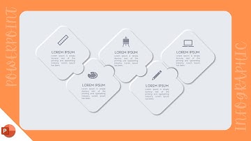 Neumorphic Infographic Design in PowerPoint – Full Easy Tutorial 🔥✨