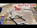 Cách Tăng Áp Suất Nước Bắn Xa 30 Mét Siêu Rẻ Tiền/ Chế Vòi Rửa Xe Khí Nén . increase water pressure