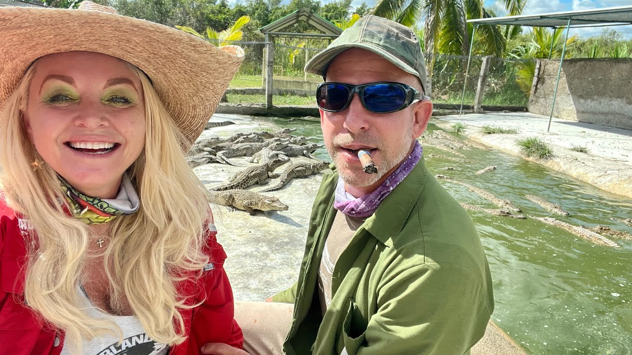Releasing Cuban Crocodiles in Cuba! 