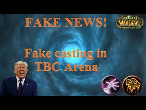[TBC] Guide how to fake cast in arena (Technique)