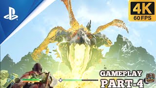 Dragon's Lair: Kratos Confronts the Beast - God of War PS5 Gameplay Part 4 #GodofWar #ps5gameplay