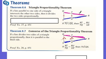 8 4 Triangle Proportionality Theorem