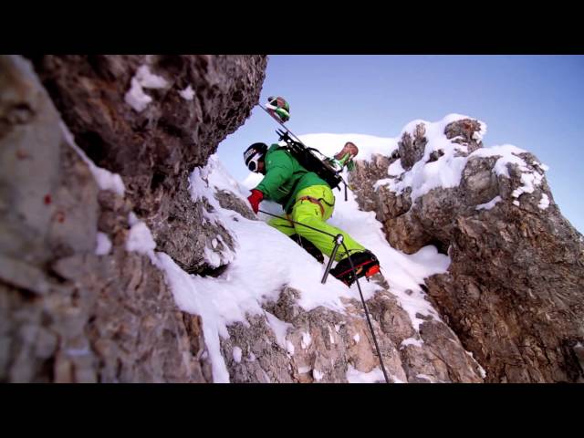 Xavier de le Rue snowboarding in Le Dolomiti - The Search for Powder - TimeLine