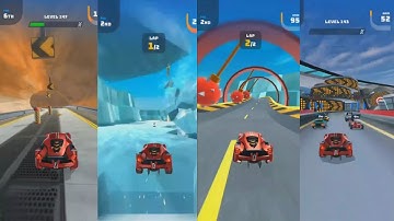 Race Master 3D - Gameplay Walkthrough Part 18 All Levels 143-149 (Android, iOS)