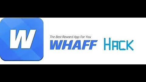 HACK WHAFF REWARDS ON ANDROID 2K16 !!