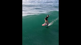 Foildrive Surfing At Maroochydore Sunshine Coast