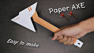 Origami Axe | How to Make Paper Axe 🪓| Paper Battle Axe 🪓| Ashraful crafts | Paper Craft |