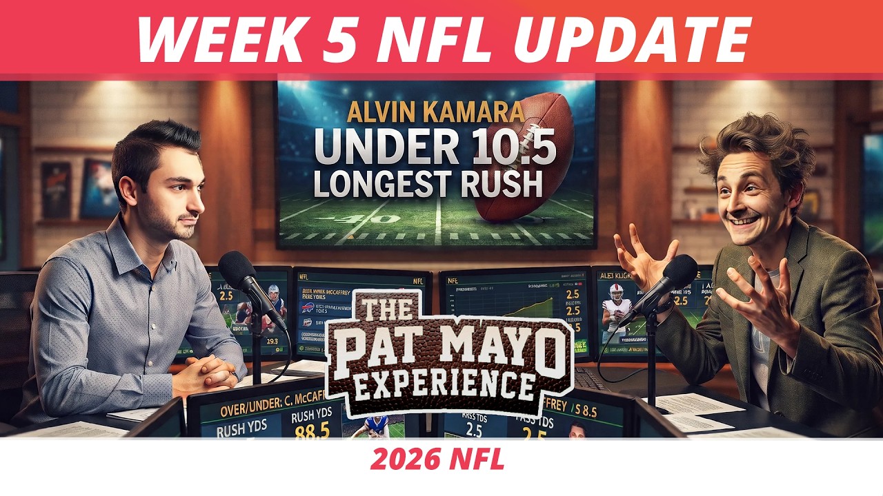 NFL Week 5 Weekend Update: Best Underdog Props, Injury Report & DraftKings Picks