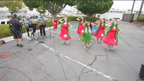 The Hawaiian music of Ho’okani and the San Diego Hula Academy dancers perform on CBS 8