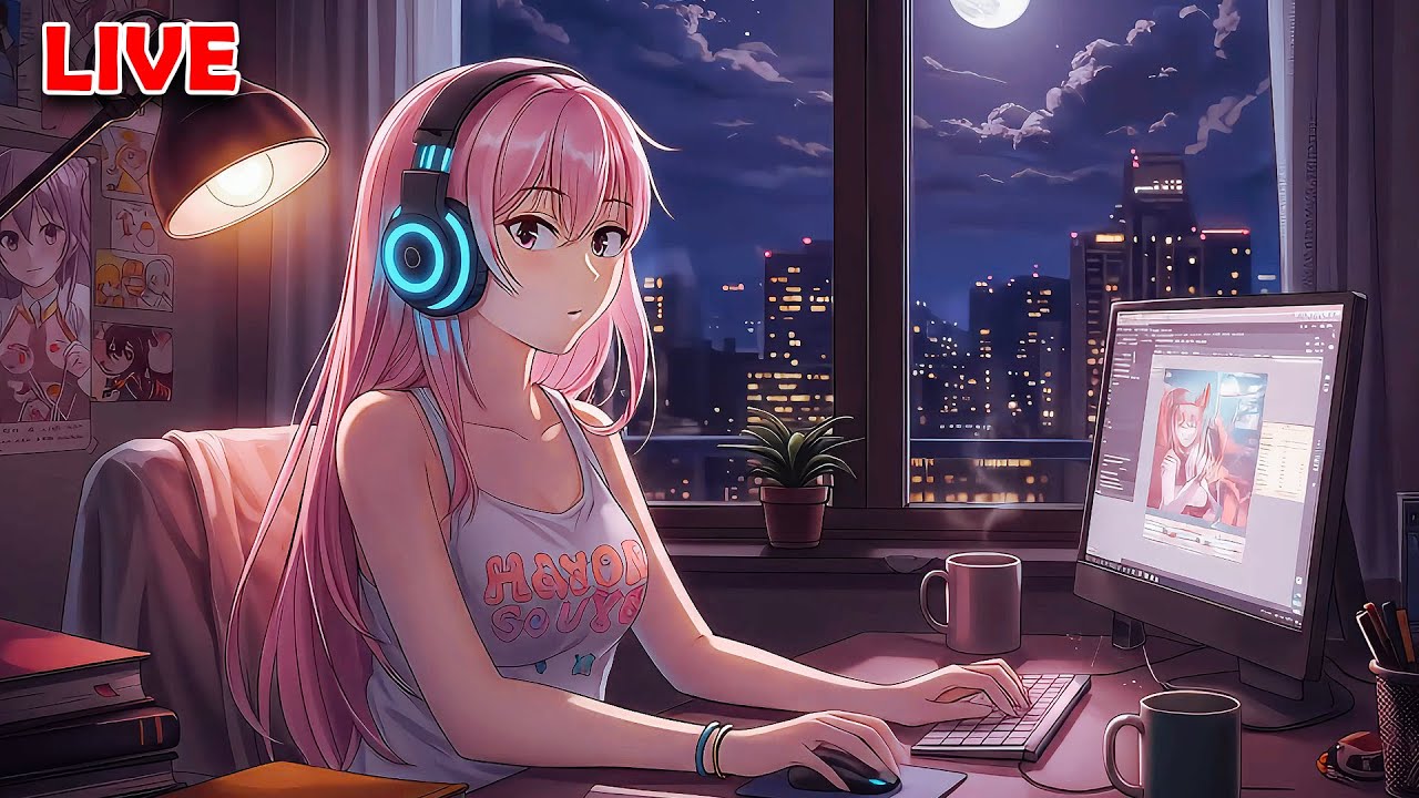 Night Comfort Lofi Music 🌙 Chill Beats for Calm Focus